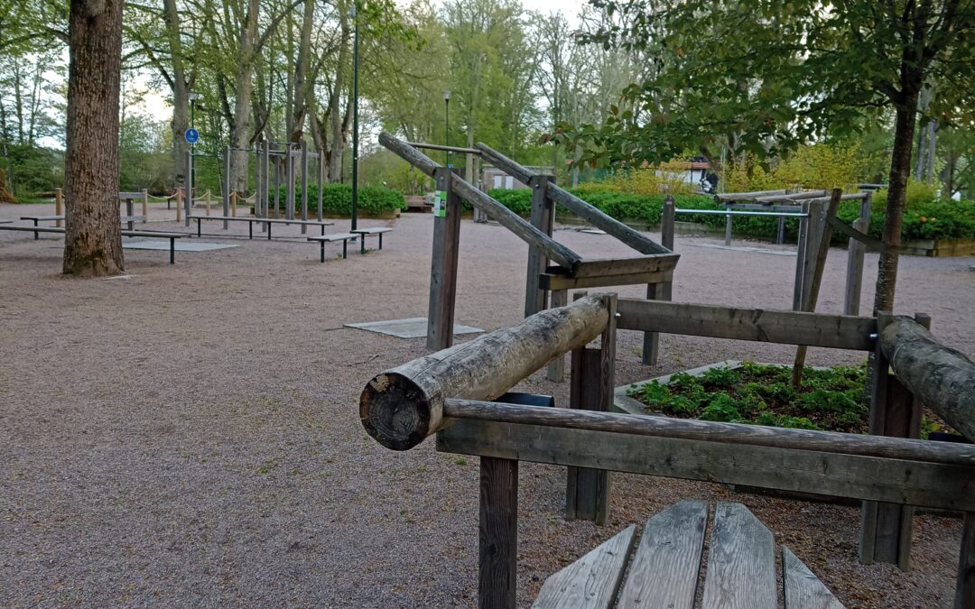 Träna på utegym