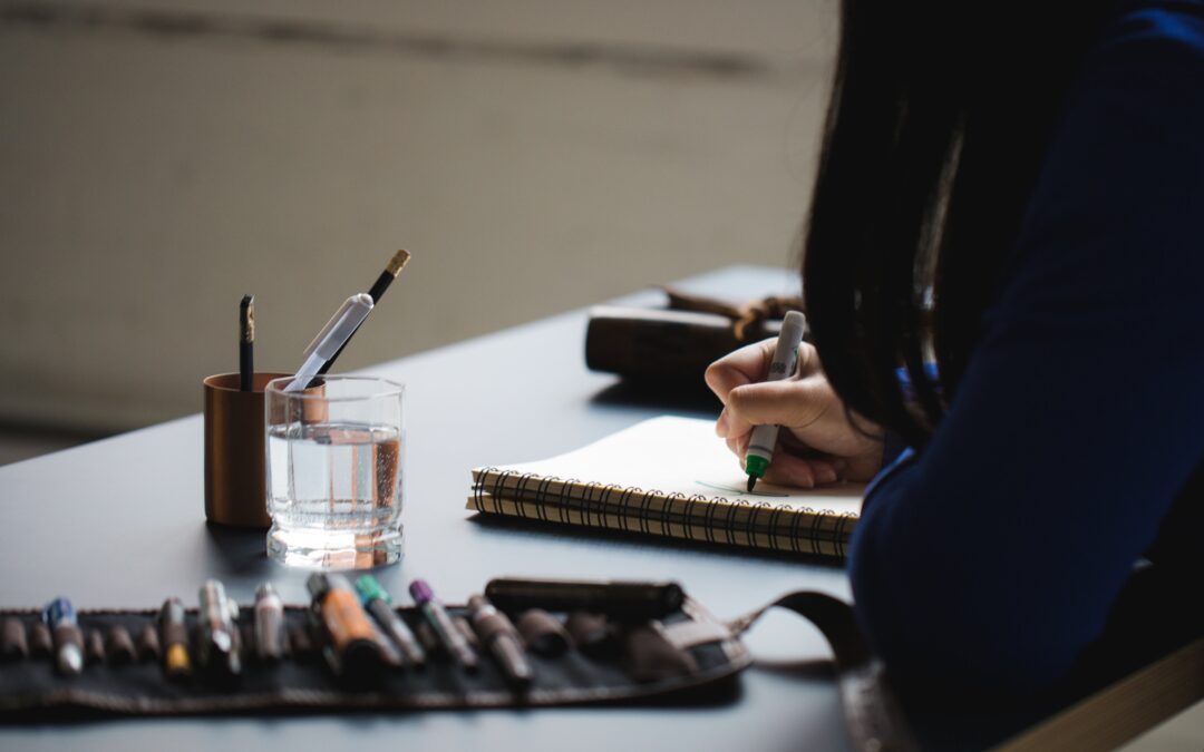 Mindfulness-teckning